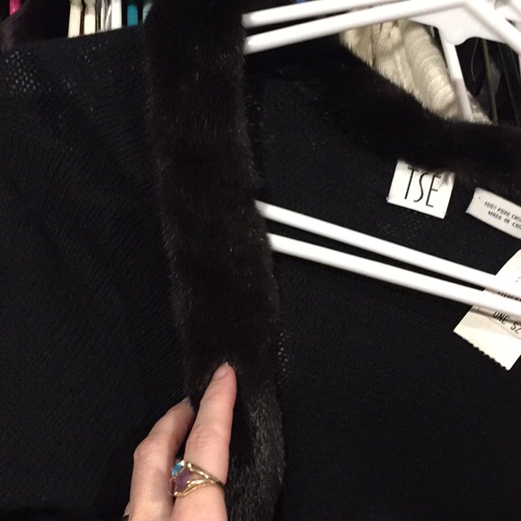 TSE mink and cashmere sweater - Picture 4 of 7